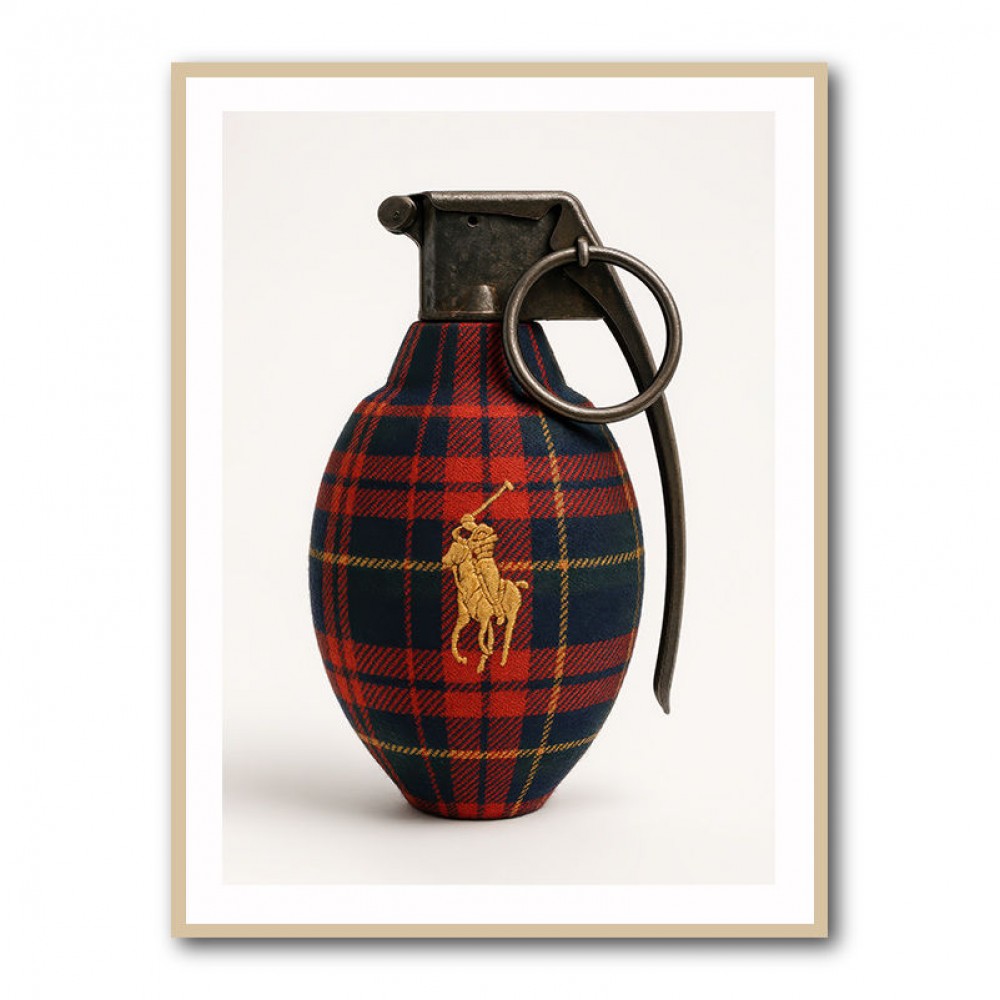 Ralph Lauren Fashion Inspired Grenade 1 Wall Art 